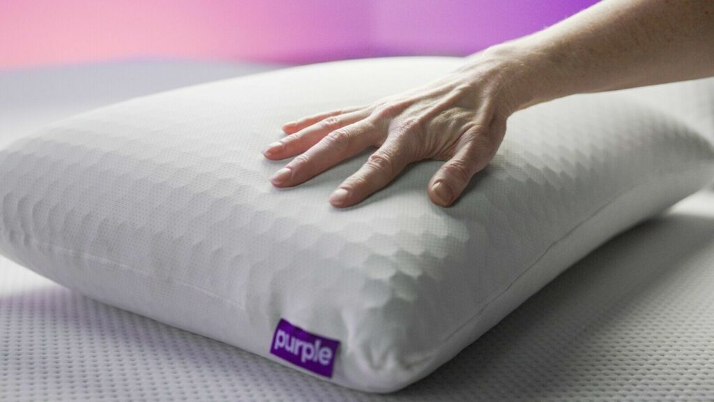 Purple pillows
