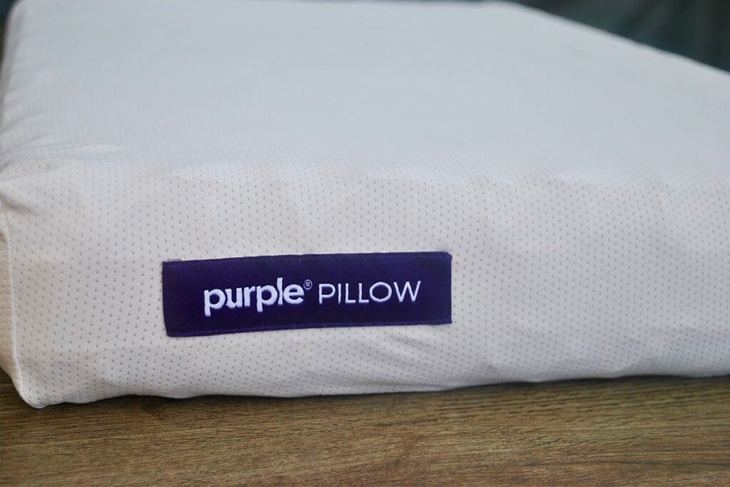 Purple pillows