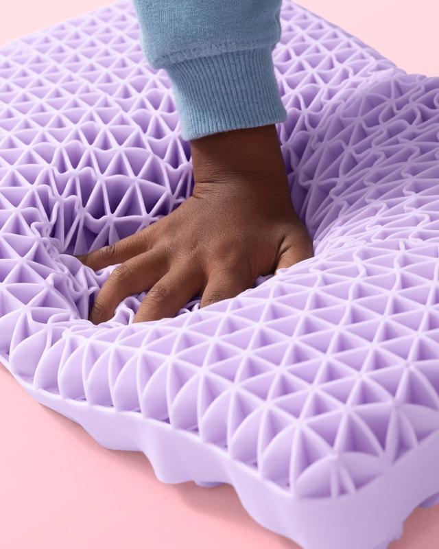 Purple pillows